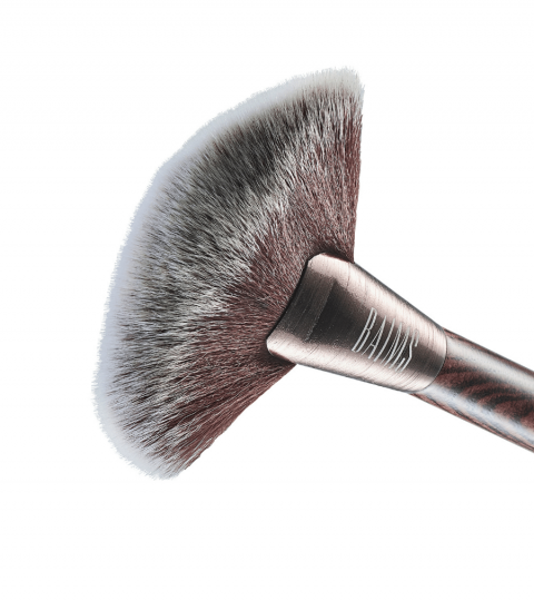 Baims All Over Fan Brush 95a-Baims Vegan Allık, Bronzlaştırıcı, Kontur Ve Highlighter Fırçası 95a