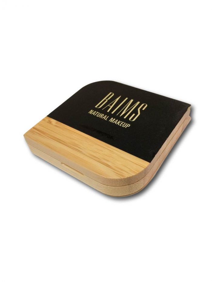 Baims Mineral Pressed Powder 30 Medium Dark Closed-Baims Vegan Pudra 30 Medium-Dark Kapalı