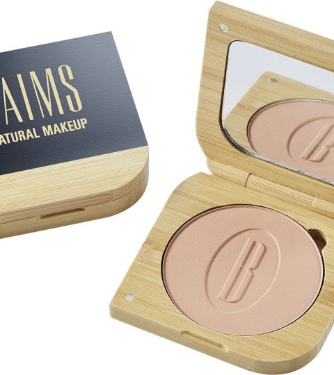 Baims Mineral Pressed Powder 30 Medium Dark Open1-Baims Vegan Pudra 30 Medium-Dark Açık1