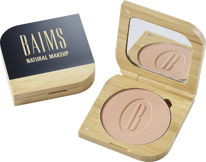 Baims Mineral Pressed Powder 30 Medium Dark Open1-Baims Vegan Pudra 30 Medium-Dark Açık1