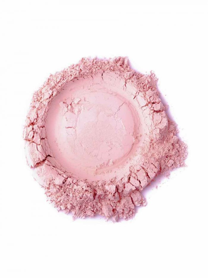 Baims Satin Mineral Blush 10 Old Rose Texture-Baims Mineral Allık 10 Old Rose Doku