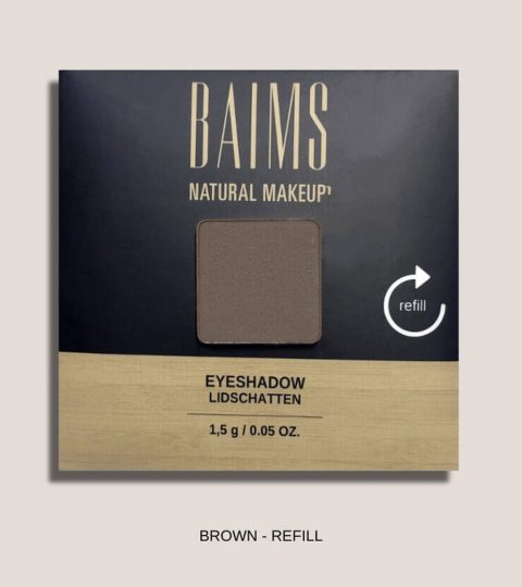 Baims Eyeshadow Quad Palette-Dörtlü Göz Farı Yeniden Dolum 50 Brown