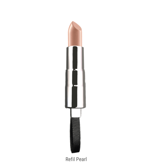 Baims Lipstick-Vegan Ruj Yeniden Dolum 100 Pearl